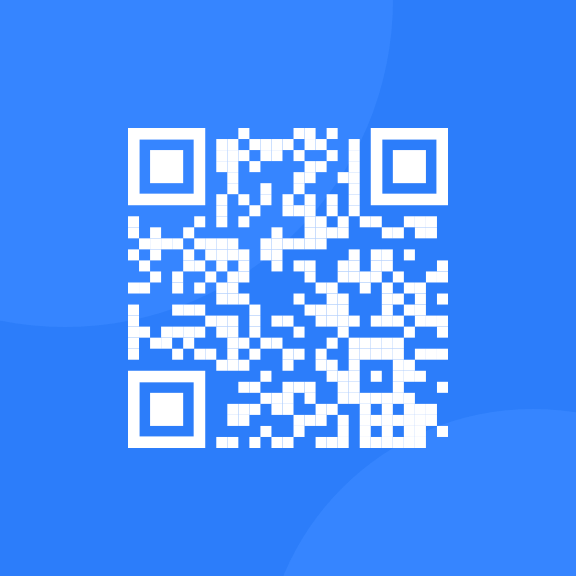 QR code for the URL of Frontend Mentor